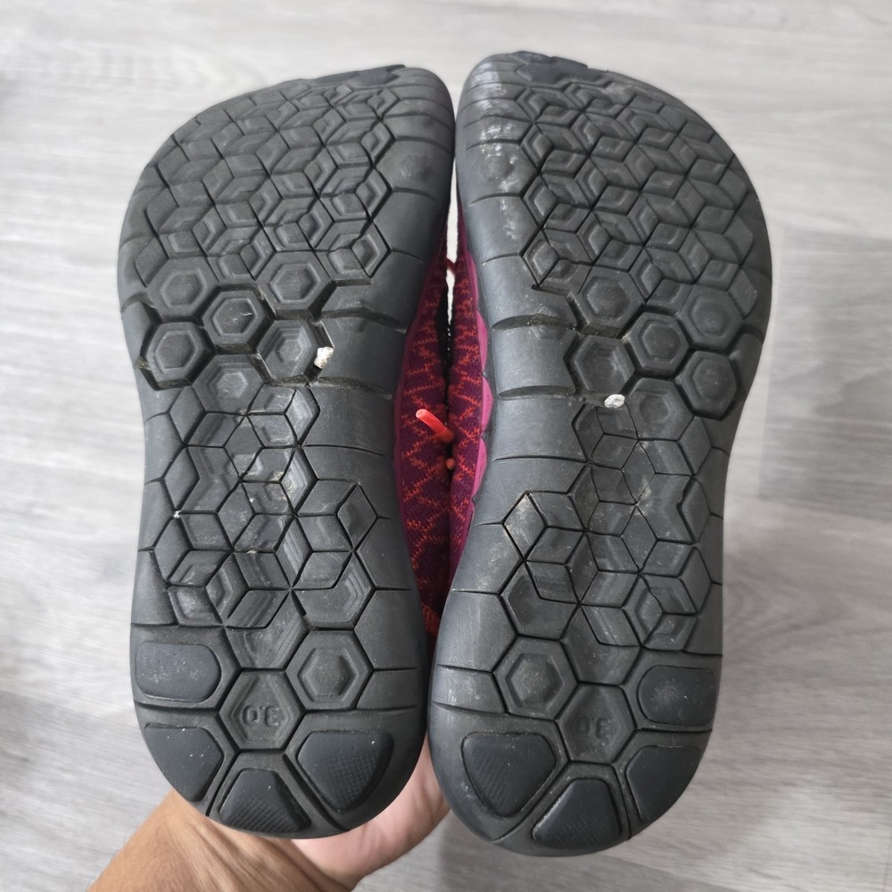 Nike Womens Free 3.0 Flyknit Bright Crimson 636231-600 Size 8.5 Shoes Sneakers - Picture 10 of 10